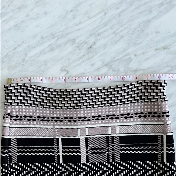 EYEDOLL for Anthropologie Geometric Patterned Ruffled Midi Skirt - Picture 11 of 13